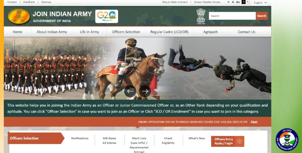 indian army engineer jobs 2024